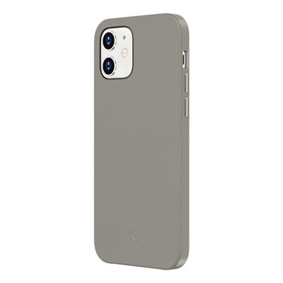 Valenta Leather Back Cover Snap Luxe Apple iPhone 12 Mini Grey
