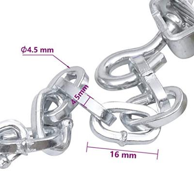 Sneeuwkettingen 2 st 16 mm SUV 4x4 maat 400