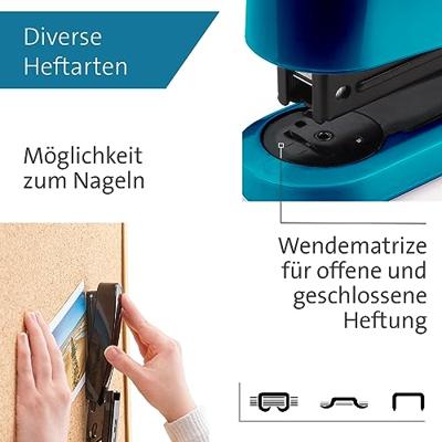 Novus Office B 2 COLOR ID 2.0 020-1953 Nietmachine Petrol Nietcapaciteit: 25 vel (80 g/m²)