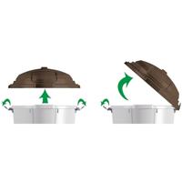 Bama pet dado voedselcontainer 60l beige/taupe - thumbnail