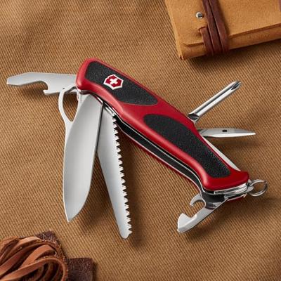 Victorinox Ranger Grip 78 Zakmes Rood/Zwart Victorinox Ranger Grip 78 Zakmes Rood/Zwart