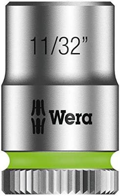 Wera 8790 HMA 05003519001 Dop (zeskant) Dopsleutelinzetstuk 11/32 1/4 (6.3 mm)