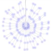 VidaXL Kerstverlichting vuurwerk 8 st 140 blauwe led's 17 cm - thumbnail