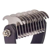 Hondenborstel Mascow Zwart Siliconen 6,5 x 17 x 3 cm 12 Stuks - thumbnail