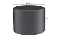 AeroCover | Afdekhoes Vuurtafel Ø62 x 73(h) cm - thumbnail