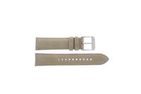 Horlogeband Michael Kors MK8619 Leder Beige 22mm - thumbnail
