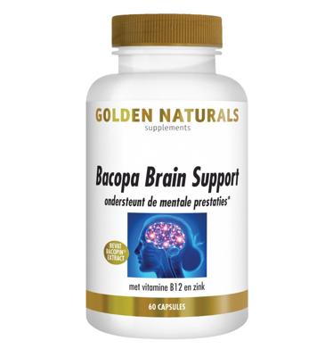 Golden Naturals Bacopa Brain Support Capsules
