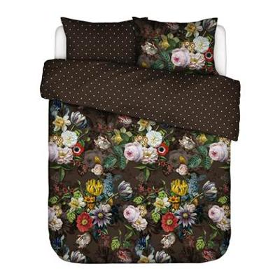 Essenza Giselle Dekbedovertrek - Lits-jumeaux (240x200/220 Cm + 2 Slopen) - Katoen Satijn - Chocolate