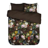 Essenza Giselle Dekbedovertrek - Lits-jumeaux (240x200/220 Cm + 2 Slopen) - Katoen Satijn - Chocolate - thumbnail