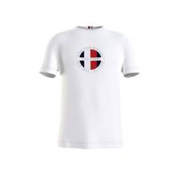 Tommy Hilfiger T-shirt met logo wit - thumbnail