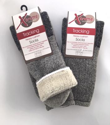 Xtreme Trekking Sokken Thermal Medium 1-pack Grey Mouliner-45/47