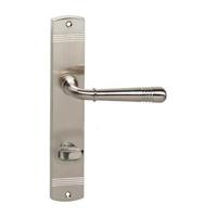 Deurkruk 1705 Emily op langschild WC63/8mm nikkel mat - thumbnail
