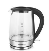 Emerio WK-123132 waterkoker 1,7 l 2200 W Zwart, Transparant - thumbnail