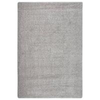 Vloerkleed shaggy anti-slip 140x200 cm lichtgrijs - thumbnail