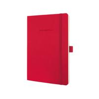 Sigel SI-CO325 Notitieboek Conceptum Pure Softcover A5 Rood Gelinieerd - thumbnail