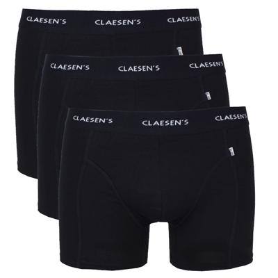Claesens Boxershort Boston 3-Pack zwart