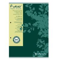 Cursusblok Clairefontaine Forever Calligraphe A4 lijn 2-gaats 200 pagina's 70gr groen | 5 stuks - thumbnail