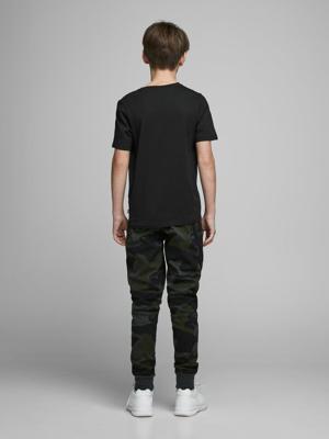 Kinder T-shirt 1-pack - ronde hals - Jongens ondershirt korte mouwen - Katoen