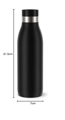 Emsa N3110100 Bludrop Basic Isoleerdrinkfles 0.5L Zwart Emsa N3110100 Bludrop Basic Isoleerdrinkfles 0.5L Zwart
