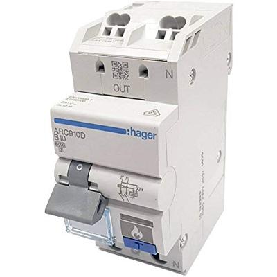 Hager ARC916D Brandbeveiligingsschakelaar 2-polig 16 A 230 V 1 stuk(s) - thumbnail