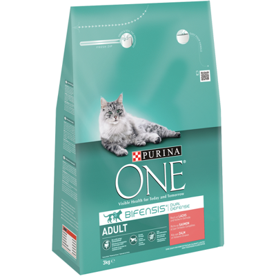 Purina One Adult met zalm kattenvoer 1,5 kg