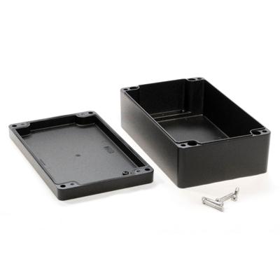 Hammond Electronics 1590Z162BK Universele behuizing 260 x 159 x 90 Aluminium Zwart 1 stuk(s)