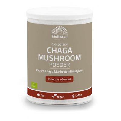 Mattisson Biologisch Chaga Mushroom Poeder