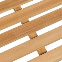 Tuinbank 114 cm massief teakhout - thumbnail