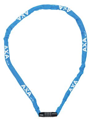 Axa rigid rcc 120/3.5 kettingslot met cijfercombinatie blauw