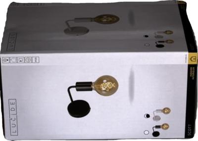 Lucide SCOTT - Wandlamp - 1xE27 - Wit Lucide SCOTT - Wandlamp - 1xE27 - Wit