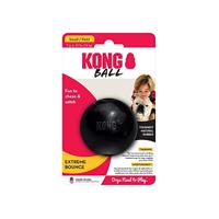 Hond X-treme rubber bal zwart small Kong Gebr. de Boon - Kong - thumbnail