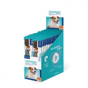Virbac Veggiedent Single kauwstrips hond S (30 st.) 2 dozen (60 stuks) Virbac Veggiedent Single kauwstrips hond S (30 st.) 2 dozen (60 stuks)