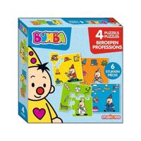 Studio 100 Bumba puzzel beroepen, 4in1 - thumbnail