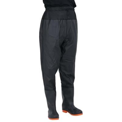 VidaXL Waadpak met laarzen maat 39 zwart VidaXL Waadpak met laarzen maat 39 zwart