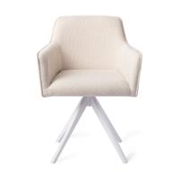 Jesper Home Eetkamerstoel 'Hofu' Turn White, Draaibaar, kleur Enoki - thumbnail