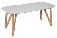 Artistiq Ovale Eettafel 'Ravi' 180 x 90cm, kleur Grijs - thumbnail