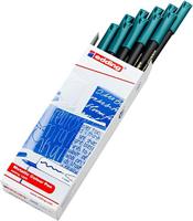 Fineliner edding 1200 f metallic groen | 10 stuks - thumbnail
