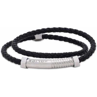 Police PEAGB2211241 Leer Heren armband