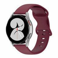 Solid color sportband - Bordeaux - Garmin Vivoactive 6 / Vivoactive 5 / Vivoactive 3 - thumbnail
