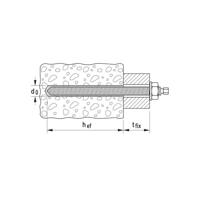 Fischer RGM 8X150 ANKERSTANG 10 St - 95698 - thumbnail