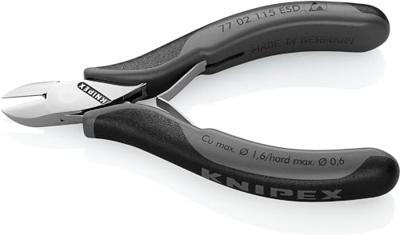 Knipex Zijsnijtang ronde kop + facet 115 mm ESD - 7702115ESD - thumbnail