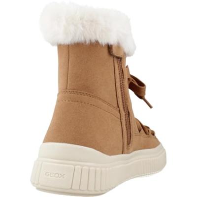 Hoge schonen J56M3D- J LAQUINNY GIRL GEOX bruin