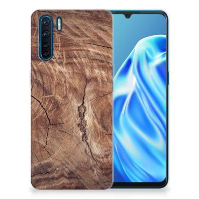 OPPO A91 | Bumper Hoesje | Tree Trunk