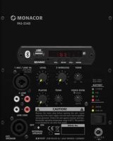 Monacor PAS-254D Draagbaar versterkersysteem - thumbnail