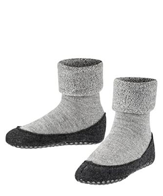 Falke Cosyshoe Minis Slof Kinderen Light Grey 27-28 Falke Cosyshoe Minis Slof Kinderen Light Grey 27-28