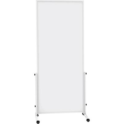 Maul Mobiel whiteboard MAULsolid easy2move (b x h) 750 mm x 1800 mm Wit Kunststof coating Aan beide zijden te gebruiken, Incl. wielen Maul Mobiel whiteboard MAULsolid easy2move (b x h) 750 mm x 1800 mm Wit Kunststof coating Aan beide zijden te gebruiken, Incl. wielen