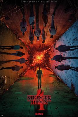 Poster Stranger Things - Teaser Season 4 61x91,5cm