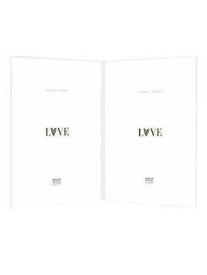 Deknudt S58RL2H2V_5,5X8,6 Wissellijst Papierformaat: 5.5 x 8.6 cm (b x h x d) 10.5 x 9.5 x 3.5 cm Transparant