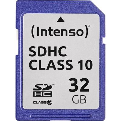 Intenso 3411480 SDHC-kaart 32 GB Class 10 Intenso 3411480 SDHC-kaart 32 GB Class 10