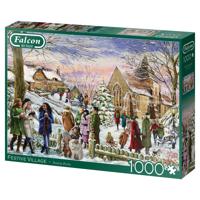 Festive Village Puzzel 1000 Stukjes - thumbnail